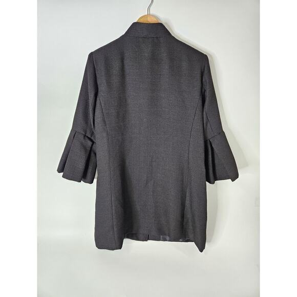 Nikki Jones Boutique Montreal Duster Blazer Dress Coat Women Size Medium - Picture 4 of 12